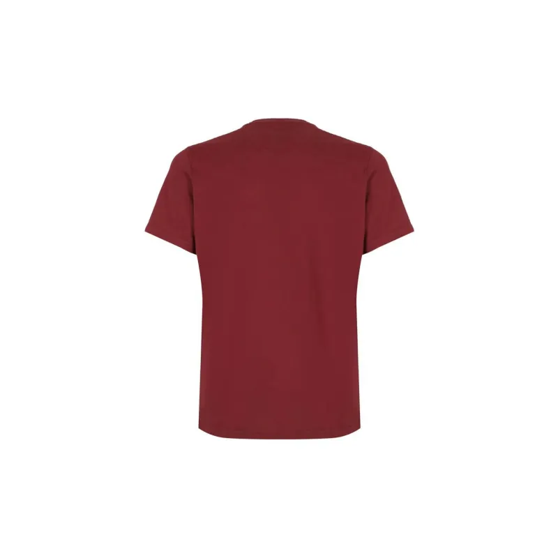 BARBOUR T-Shirts Men Burgundy-1