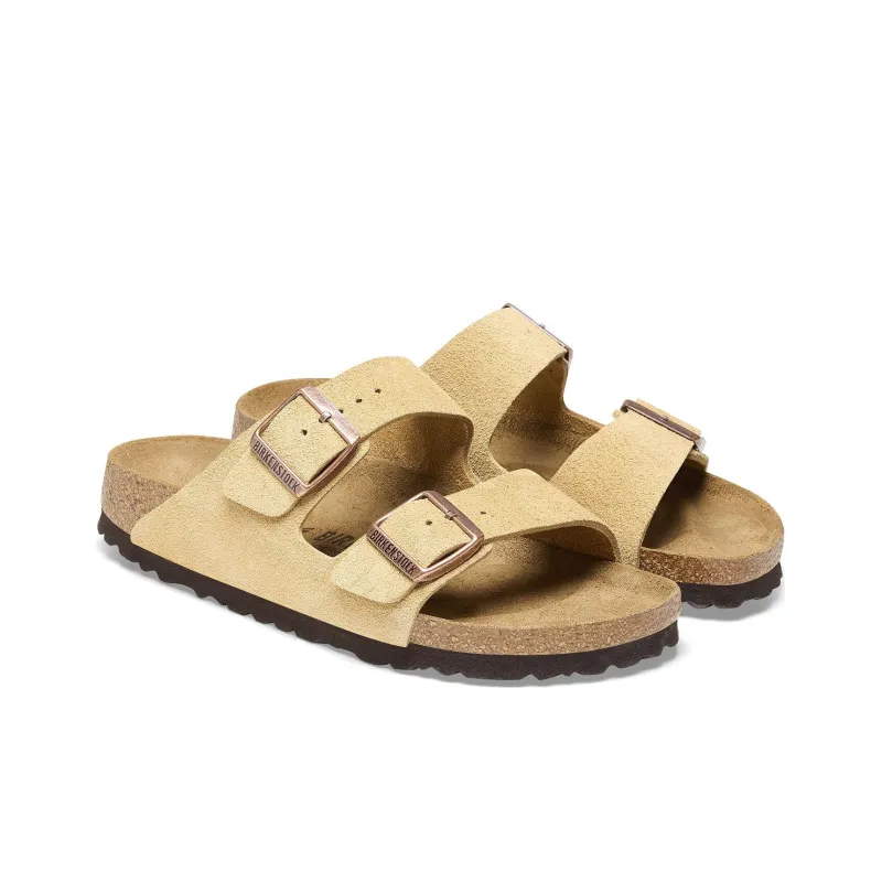Birkenstock Arizona Buckled Suede Sandals-3