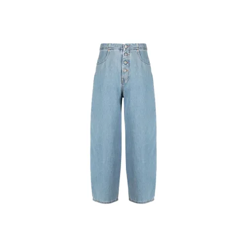 MM6 Maison Margiela Mid-rise Cropped Jeans