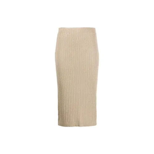 Polo Ralph Lauren Casual Long Skirts Women's Beige Brown