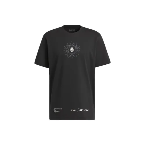 Adidas Donovan Mitchell T-Shirts Men Black