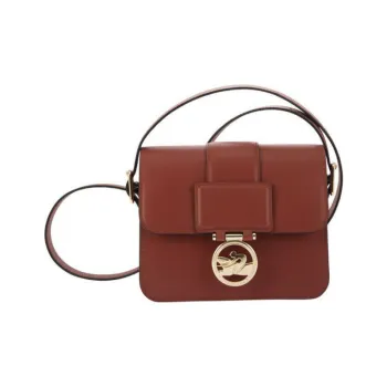 LONGCHAMP Box Trot Logo Plaque Small Crossbody Bag