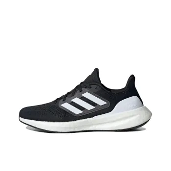 Adidas PureBoost 23 Wide Running Shoes 'Black White'