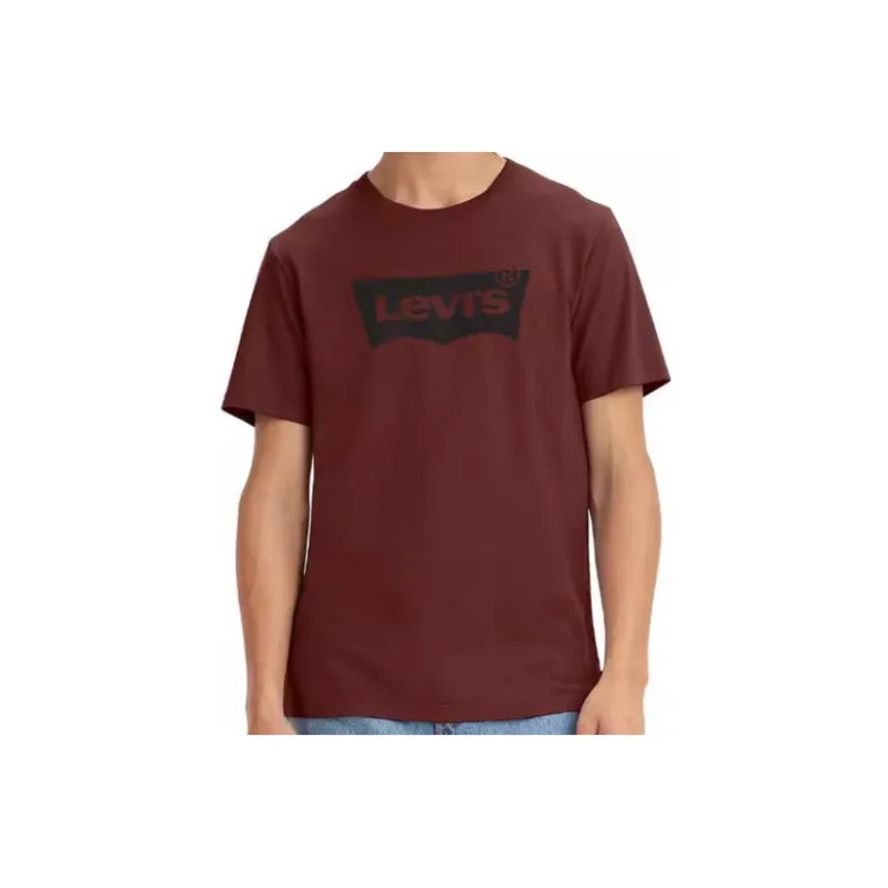 Levis T-Shirts Men Deep Red-1