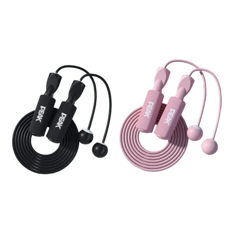 PEAK Sports & Fitness Non Countable Jump Ropes Adults PVC+Steel Wire Rope PP+PVC Controller 2.8m-9