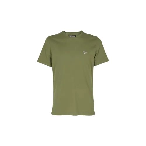 BARBOUR T-Shirts Men Green