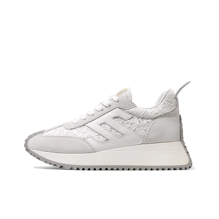 ZSAZSAZSU Platform Shoes Women's Ivory-0