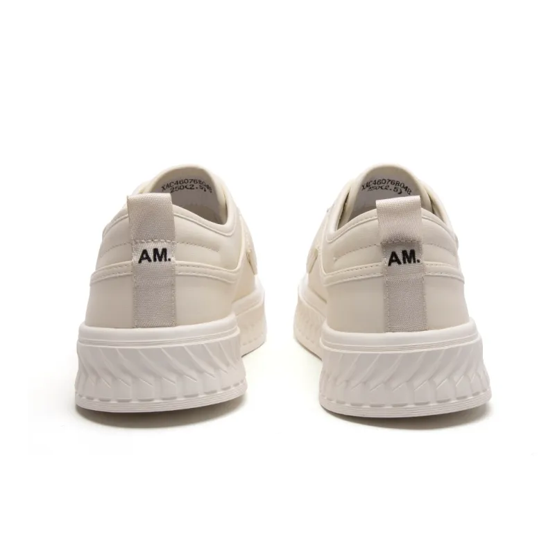 Anthony Miles Stylish Skateboarding Shoes Men's White-3
