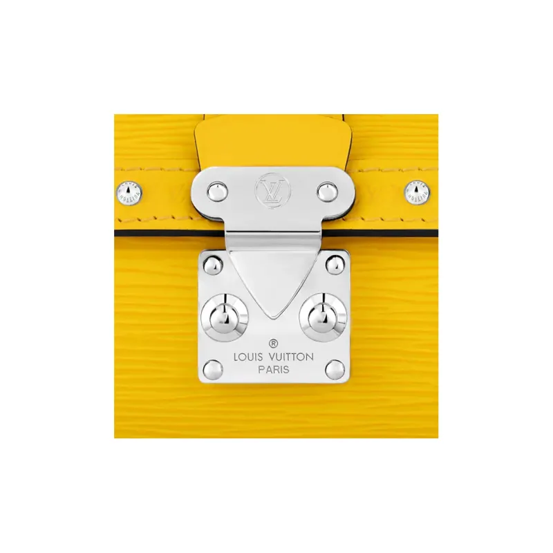 LOUIS VUITTON Papillon Trunk Epi Yellow-5