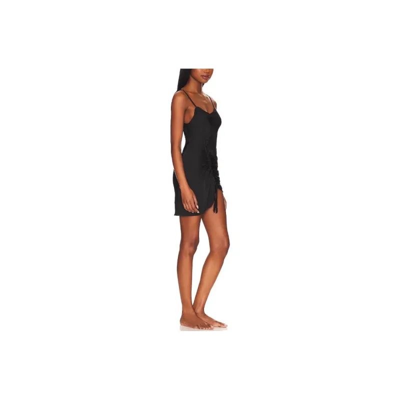 FREE PEOPLE Slip Dresses Women's Black-2