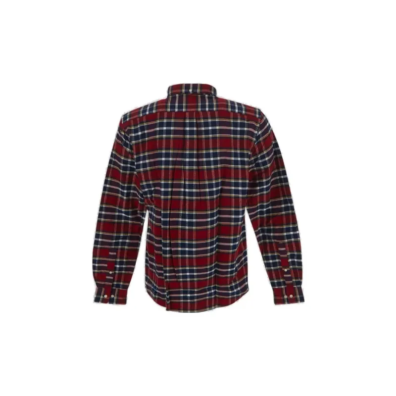 BARBOUR Shirts Men Red-1