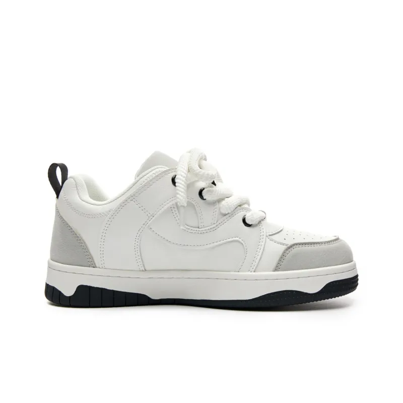 LAZY BONS Height Increasing Abrasion Resistant Breathable Slip Resistant Low Top Skateboard Shoes Unisex-8