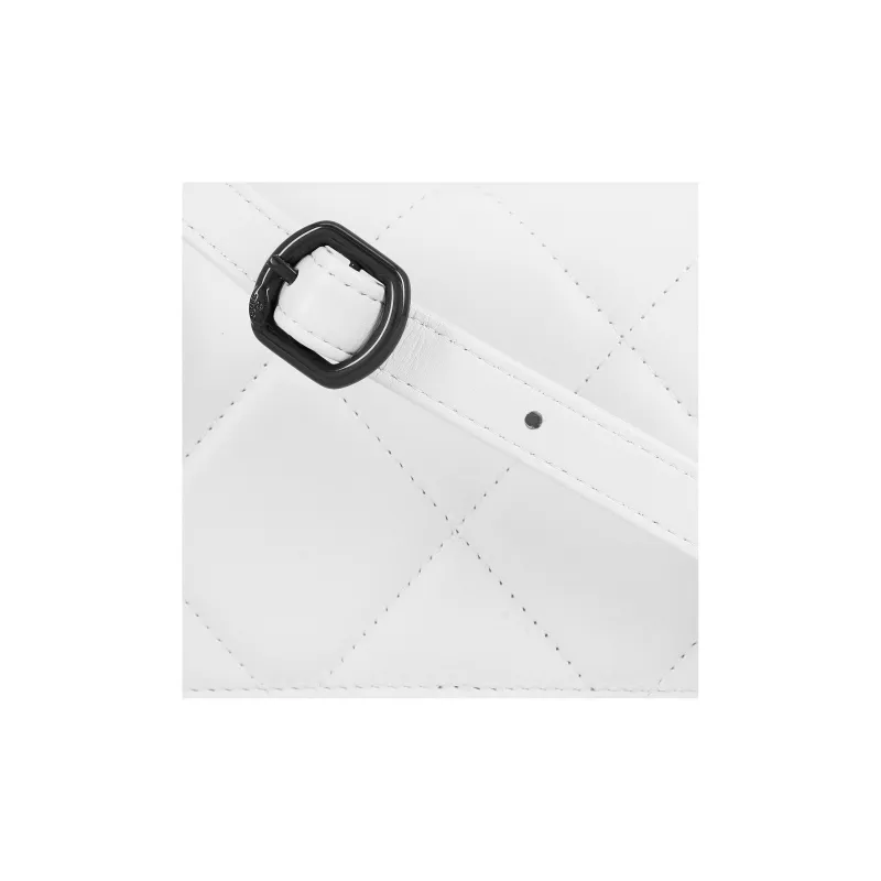 CHANEL 19Bag Lambskin Crossbody Bag, Shoulder Bag, Card Holder, Coin Purse Women's White/Black-4