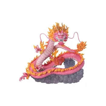BANDAI Figuarts Zero FZ One Piece, Ultra Battle, Light Moon Peach, Double Dragon Diagram Scale Figures