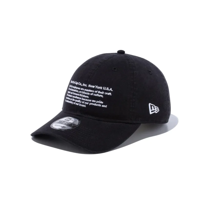 New Era Cotton Baseball Caps Unisex Black-0