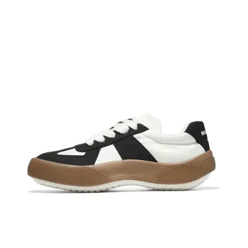 Warrior Sky Power German Army Trainers Anti Slip Wear Resistant Low Top Sports Casual Shoes Unisex Black White