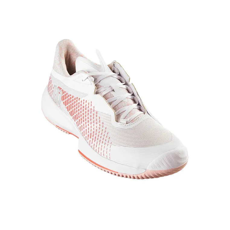 Wilson Kaos Swift 1.5 Slip Resistant, Abrasion Resistant Cushioning Low Top Tennis Shoes Women's White Red-1