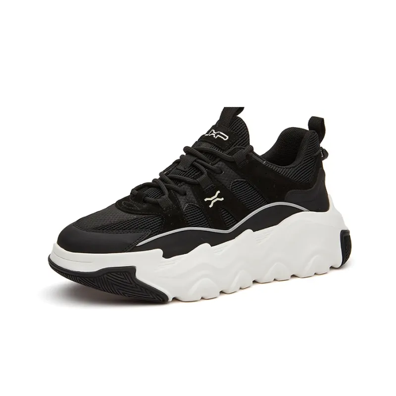 Jeep Anti Slip Wear Resistant Low Top Outdoor Shoes Men's Black-3