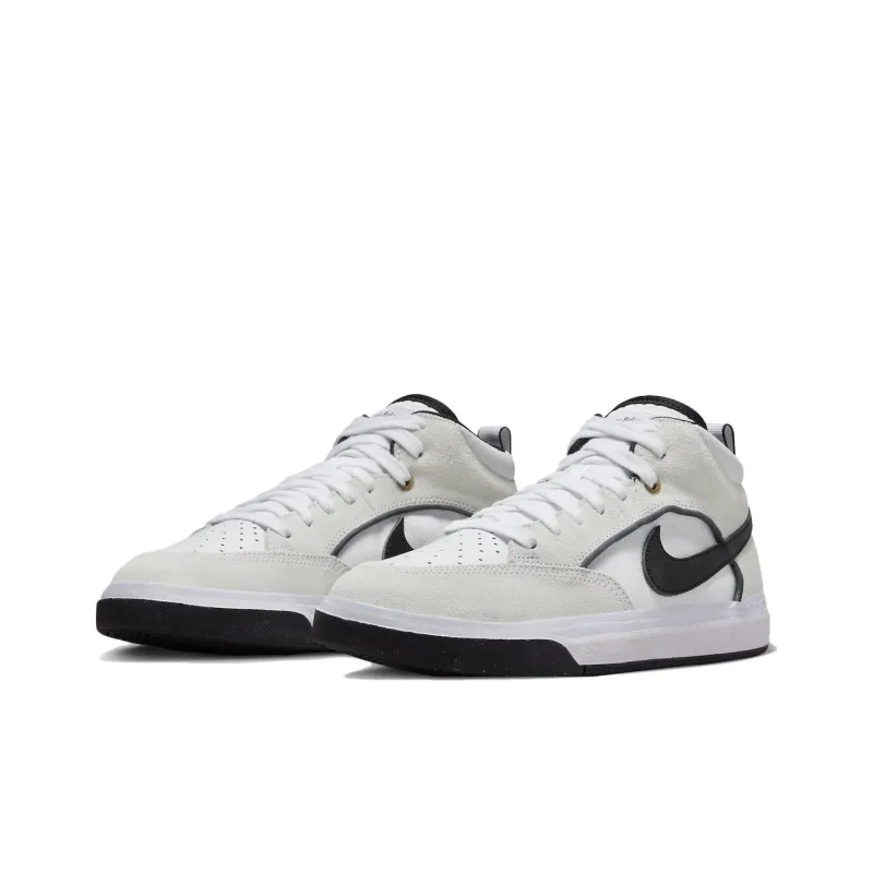 Nike Sb React Leo Baker White Black-2