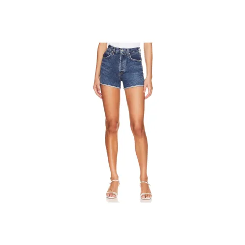 AGOLDE Casual Shorts Women's Blue