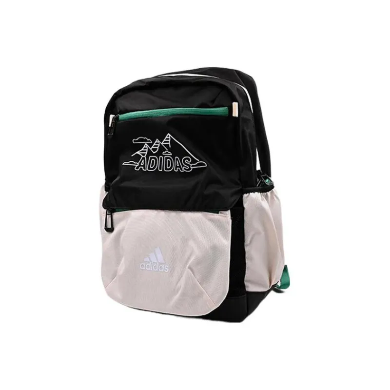 Adidas Recycled Polyester Backpack Regular Unisex Black & Pink-2