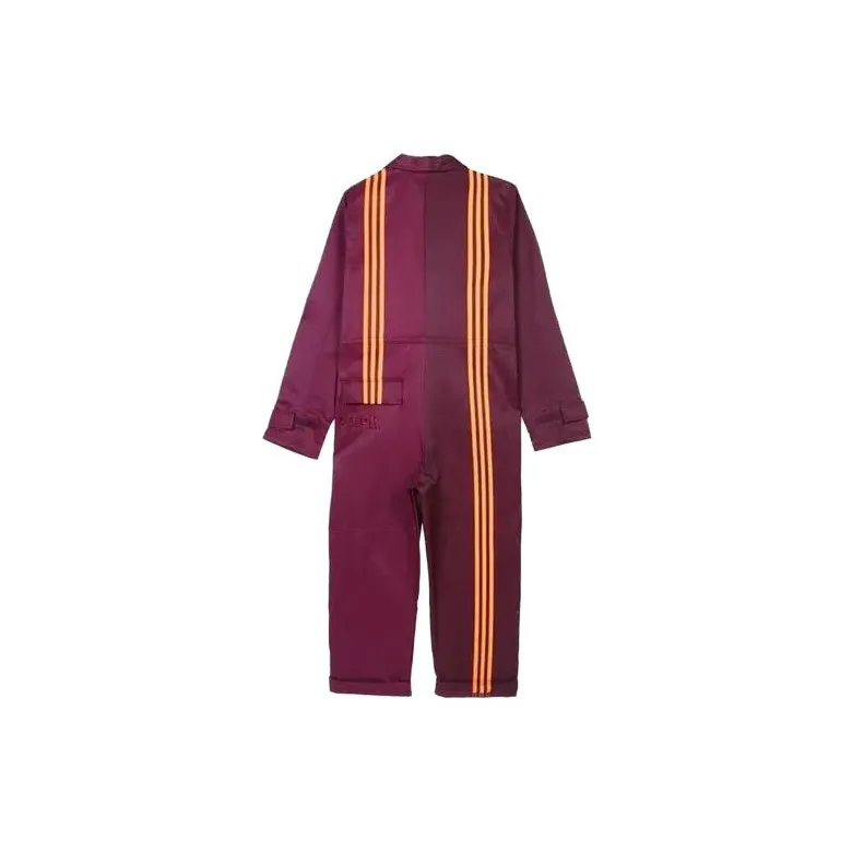 Adidas Ivy Park Jumpsuit Maroon/Solar Orange-1