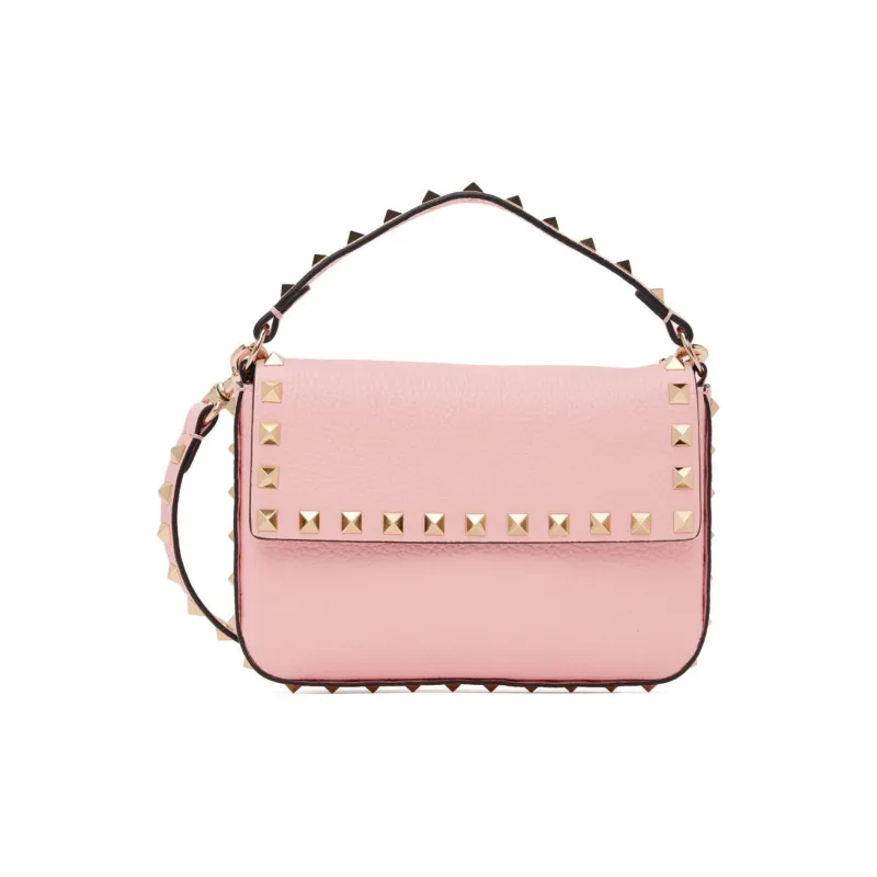 Valentino Cow Leather Clutches Handbags Regular Women's Pink-1