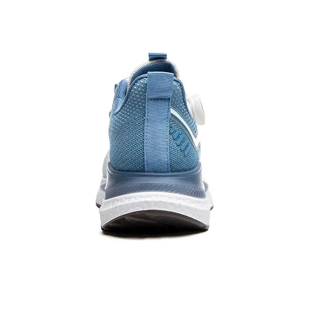 Warrior Running Cushioning Lightweight Low Top Casual Shoes Men's Gray Blue-2