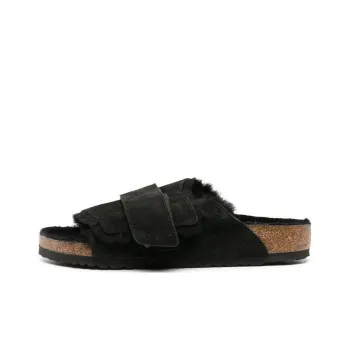 Birkenstock Kyoto Shearling Suede Black