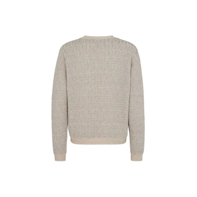 FENDI Sweaters Men Gray-1