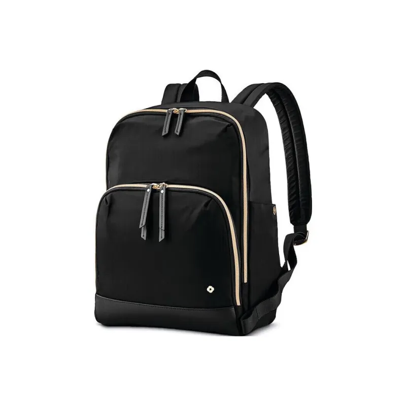 SAMSONITE Nylon Backpack Large Size Women's Black-0