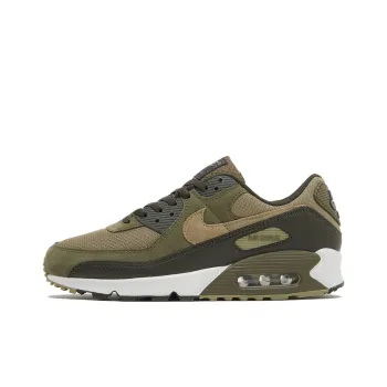 Nike Air Max 90 Durable Breathable Low Top Sports Casual Shoes Men's Green Brown