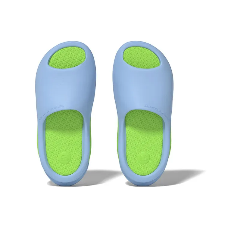 CHIKOKU Slide Slippers Unisex Black Upper Purple Sole/White Outer Black Base/Green Base With Blue Pattern/Pink Base With Purple Pattern/Titanium Black-10