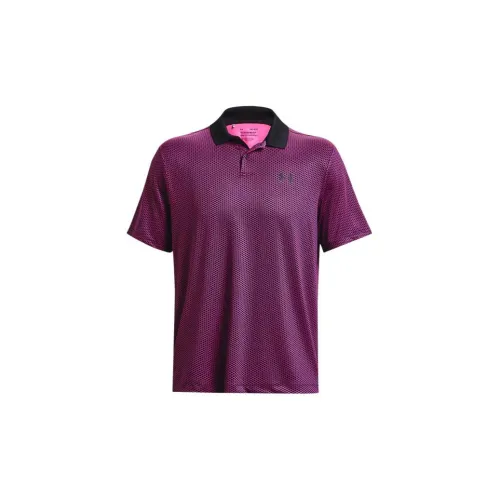 Under Armour Polo Shirts Men Dark Purple