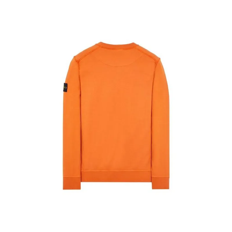 STONE ISLAND Sweatshirt Men's Orange-1