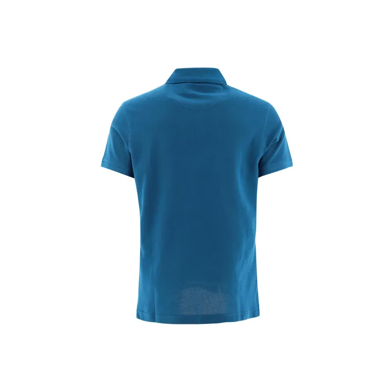 BARBOUR Logo Printed Short Sleeved Polo Shirt-1