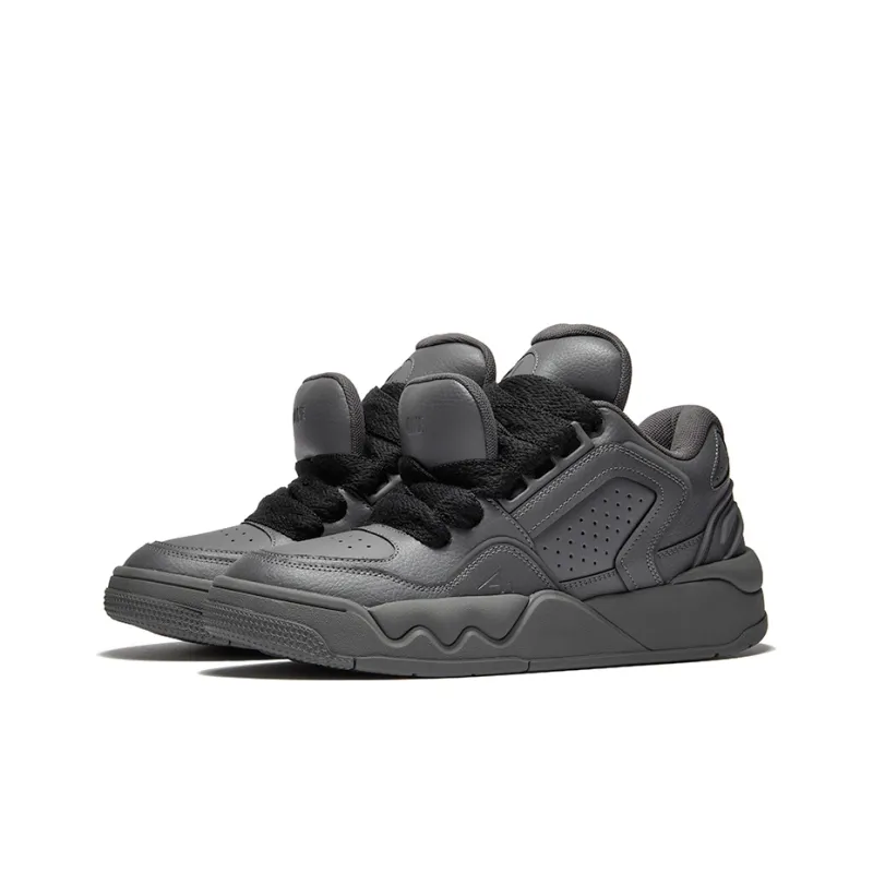 A1 Double Tongue Puffy Shoes Height Increasing Wear-Resistant Skateboard Shoes Unisex-20