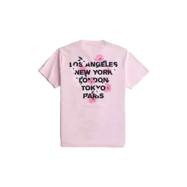 Hollister T-Shirts Unisex Pink-1