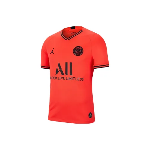 Jordan× PSG Soccer Jerseys Men Orange