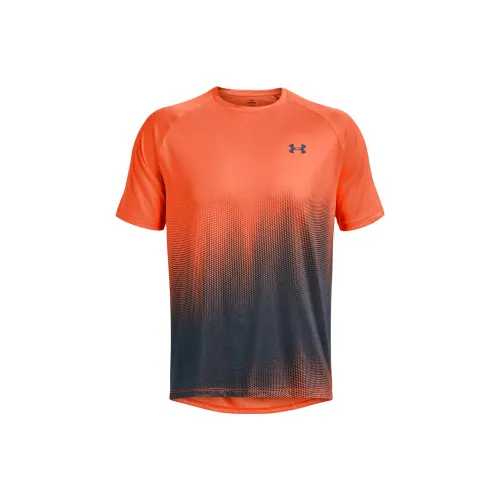 Under Armour T-Shirts Men Orange