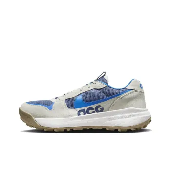 Nike ACG Lowcate Durable Breathable Low Top Outdoor Shoes Men's Blue Gray