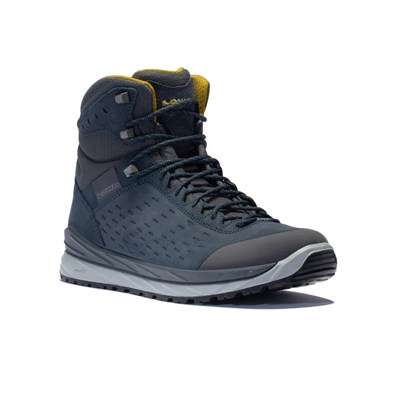 Lowa Malta GTX High-Top Outdoor Shoes Men's Blue-3