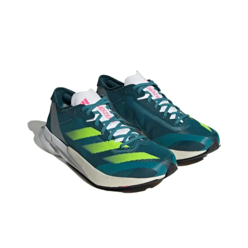 Adidas Adizero Adios 8 Shoes 'Wonder Blue Solar Green' Women's-2
