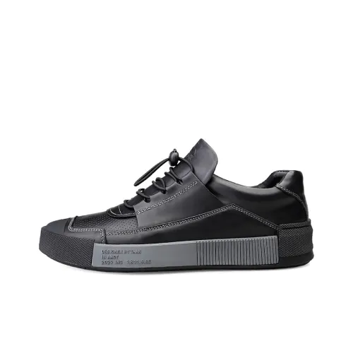 BECK Skateboard Shoes Men Low-Top