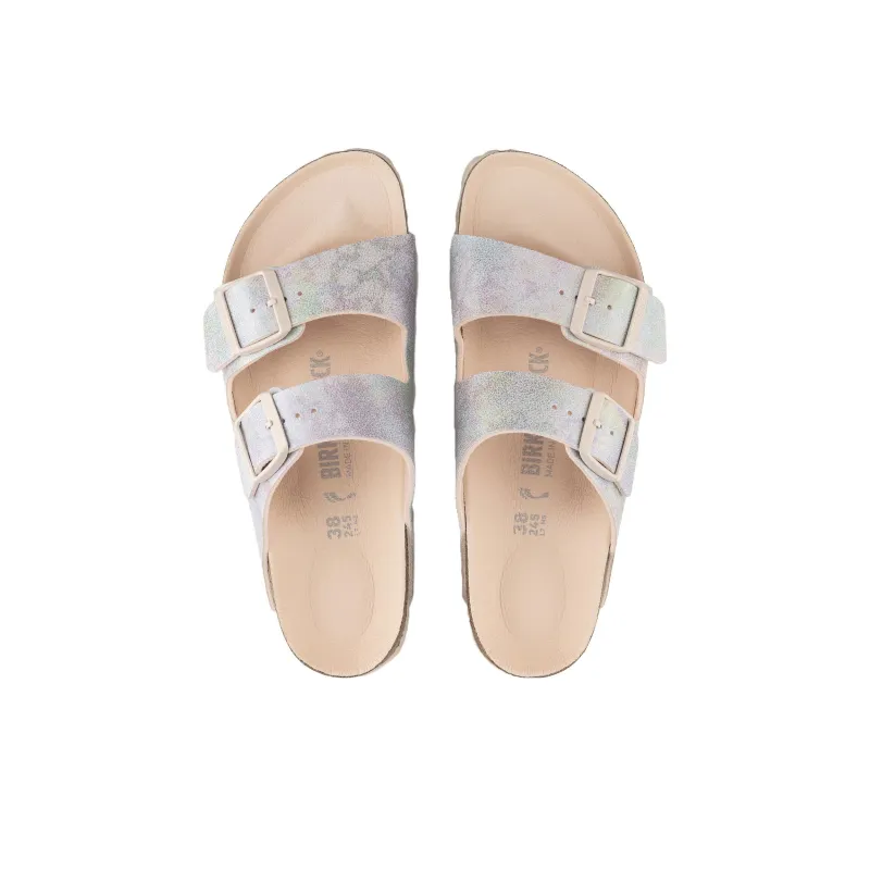 Birkenstock Arizona Vegan EVA Slide Slippers Women's Light Rose-4