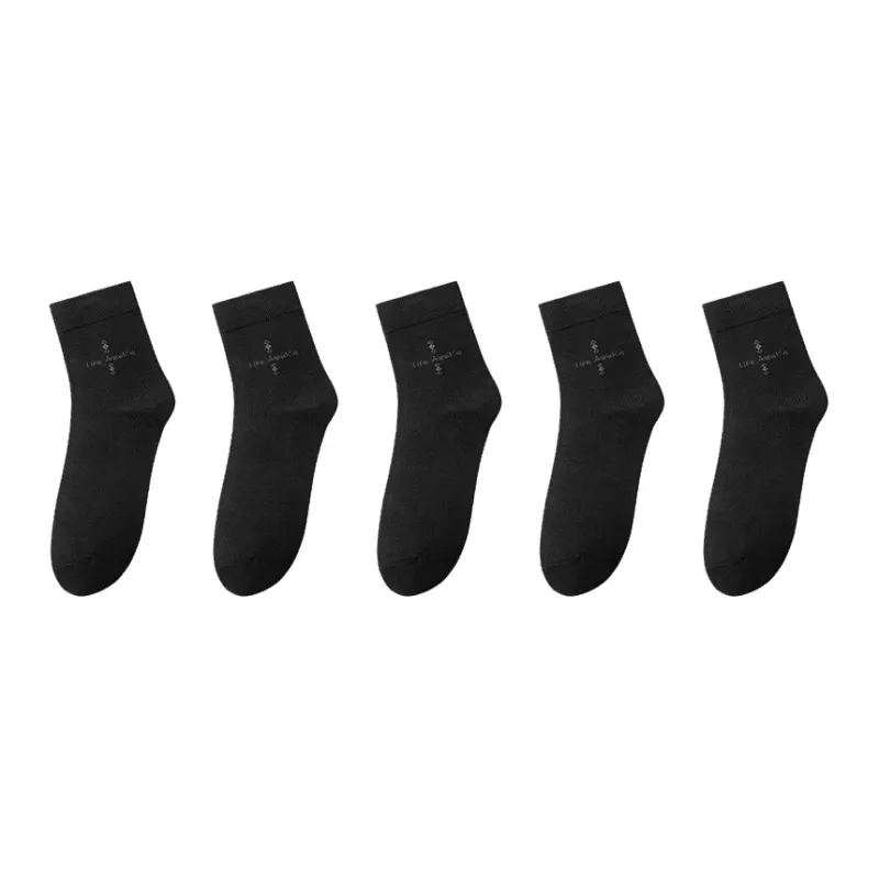 HLA Men Mid Calf Socks-0