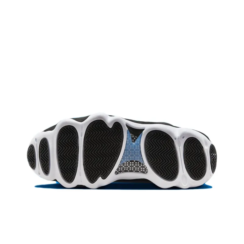 Jordan Pro Strong Black University Blue-5