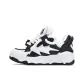 Black White