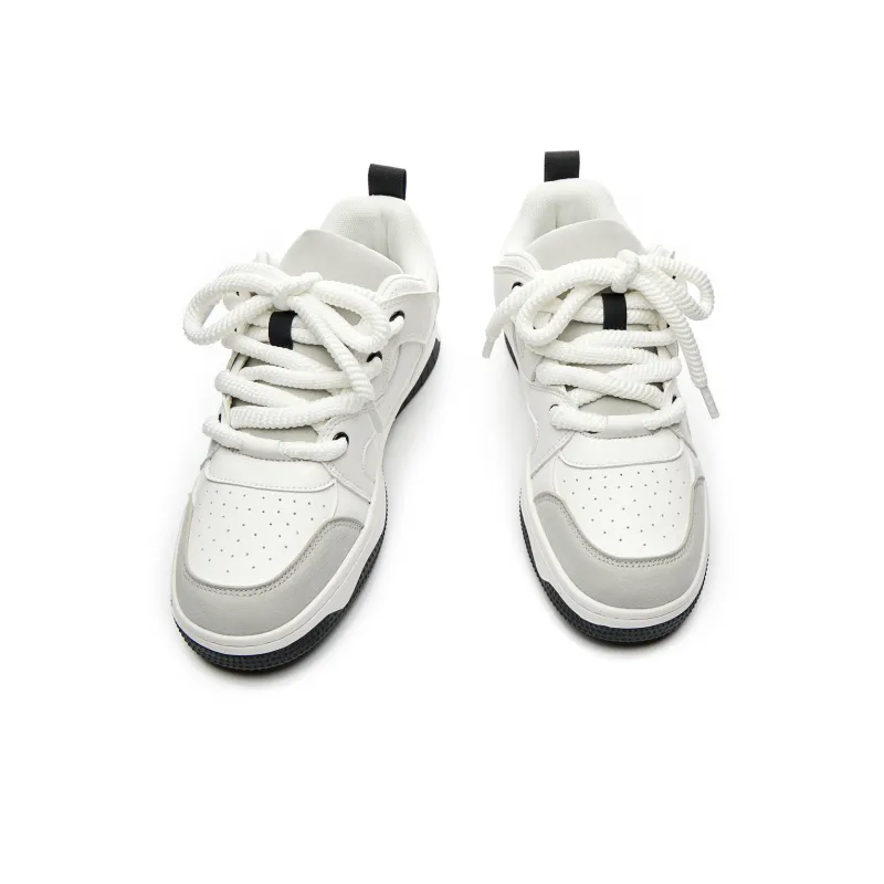 LAZY BONS Height Increasing Abrasion Resistant Breathable Slip Resistant Low Top Skateboard Shoes Unisex-9
