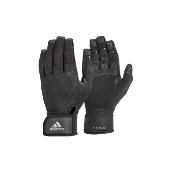 Adidas Riding Equipment Cycling Glove Home Training Gym Unisex Polyester S/M/L/XL Black